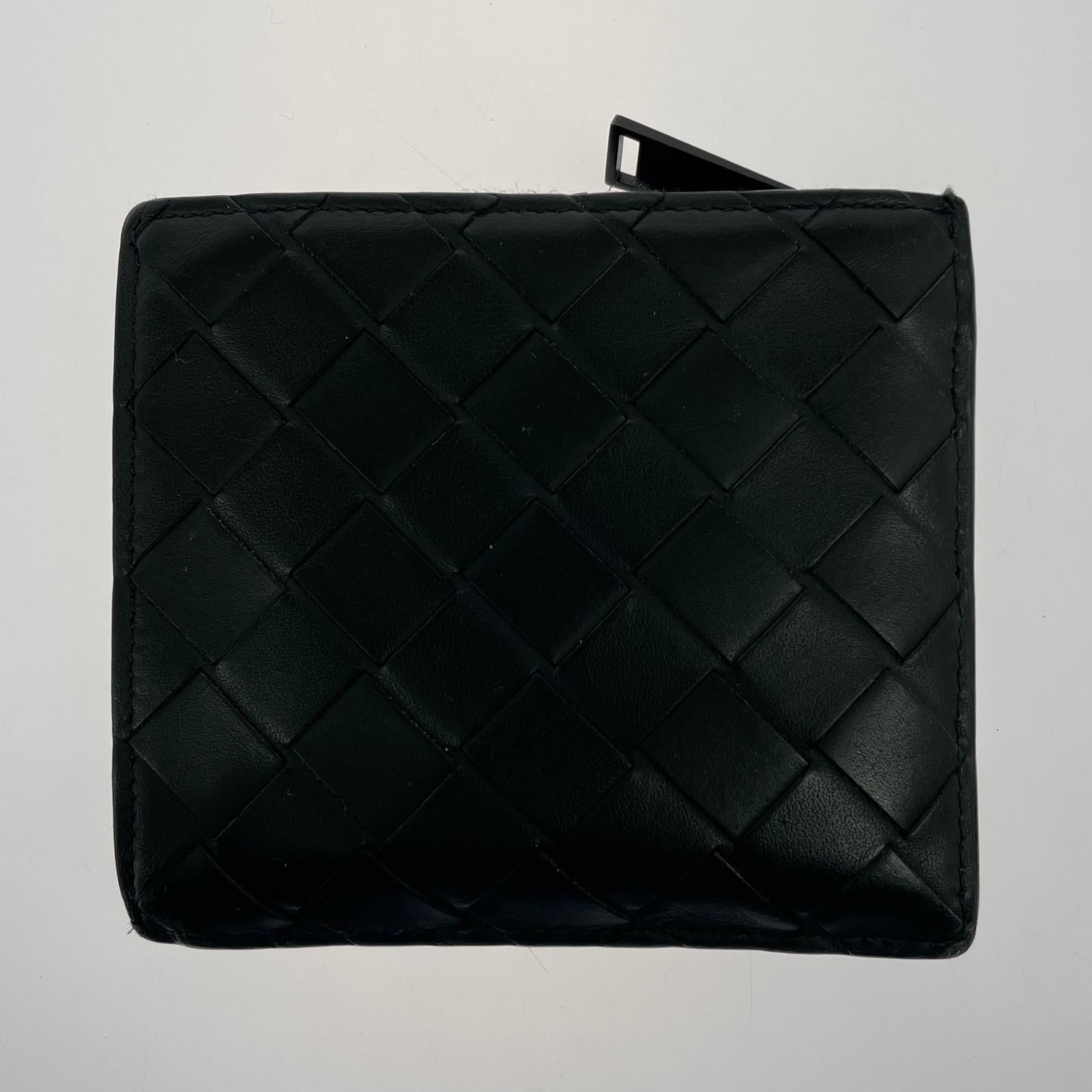 Bottega Veneta イントレチャート スクエア コンパクトウォレット