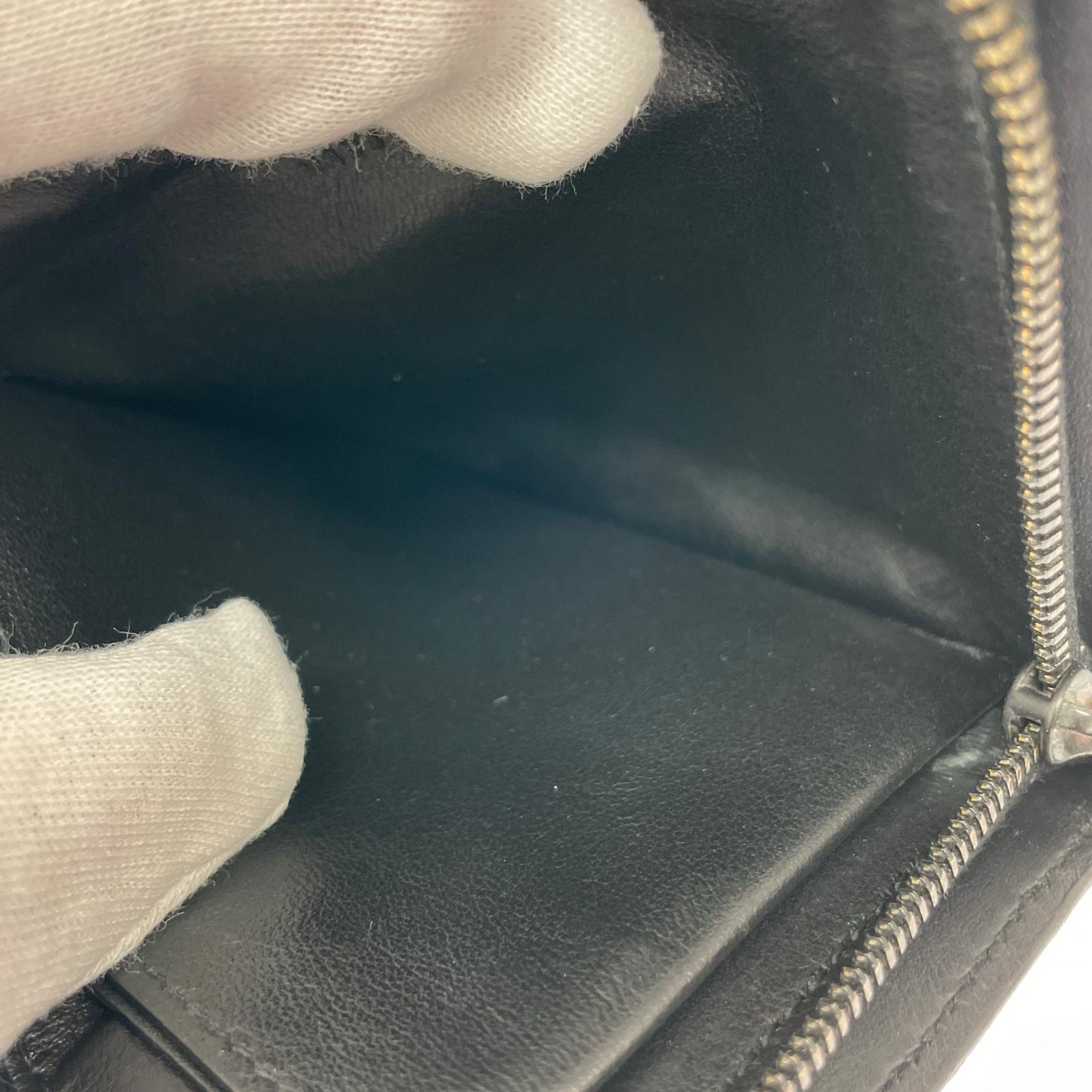 Bottega Veneta イントレチャート スクエア コンパクトウォレット