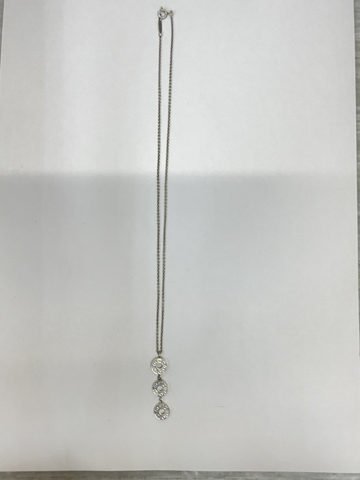Tiffany&Co. スリードロップサークルネックレス