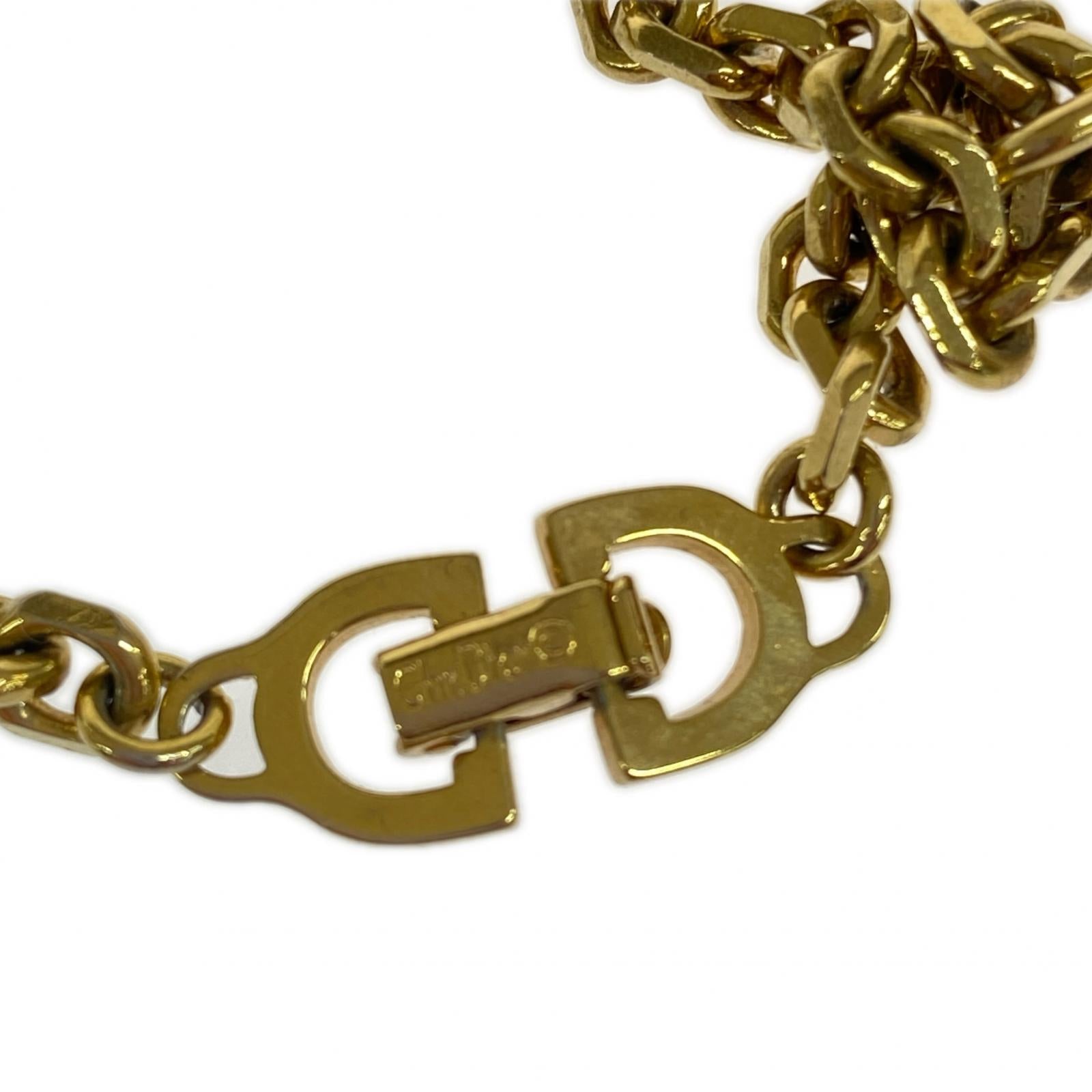 DIOR CDロゴ チェーンブレスレット