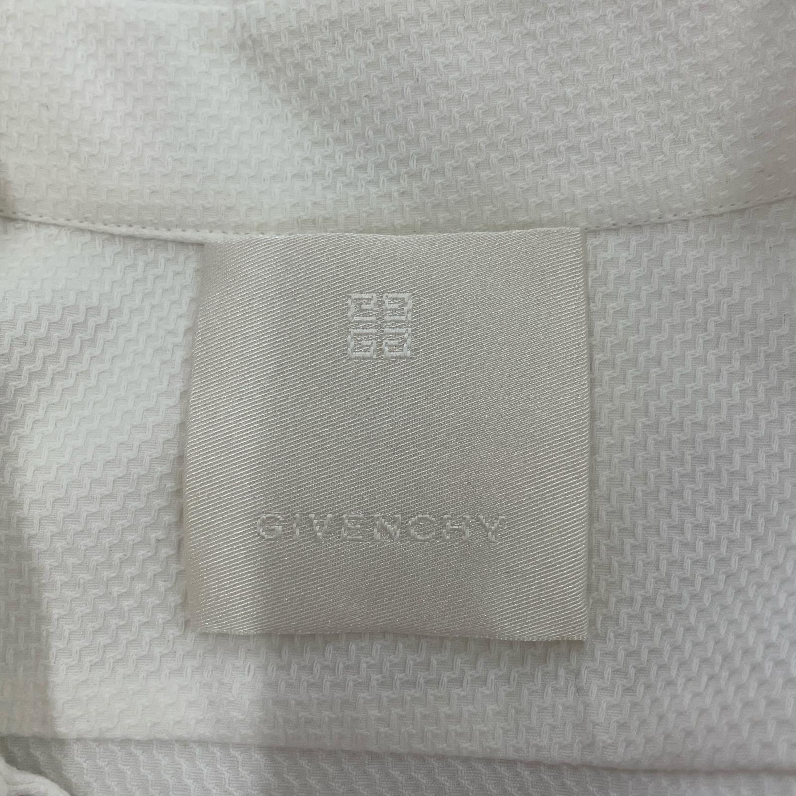 長袖シャツ GIVENCHY シャツ ホワイト 34 BW60U113RX ホワイト