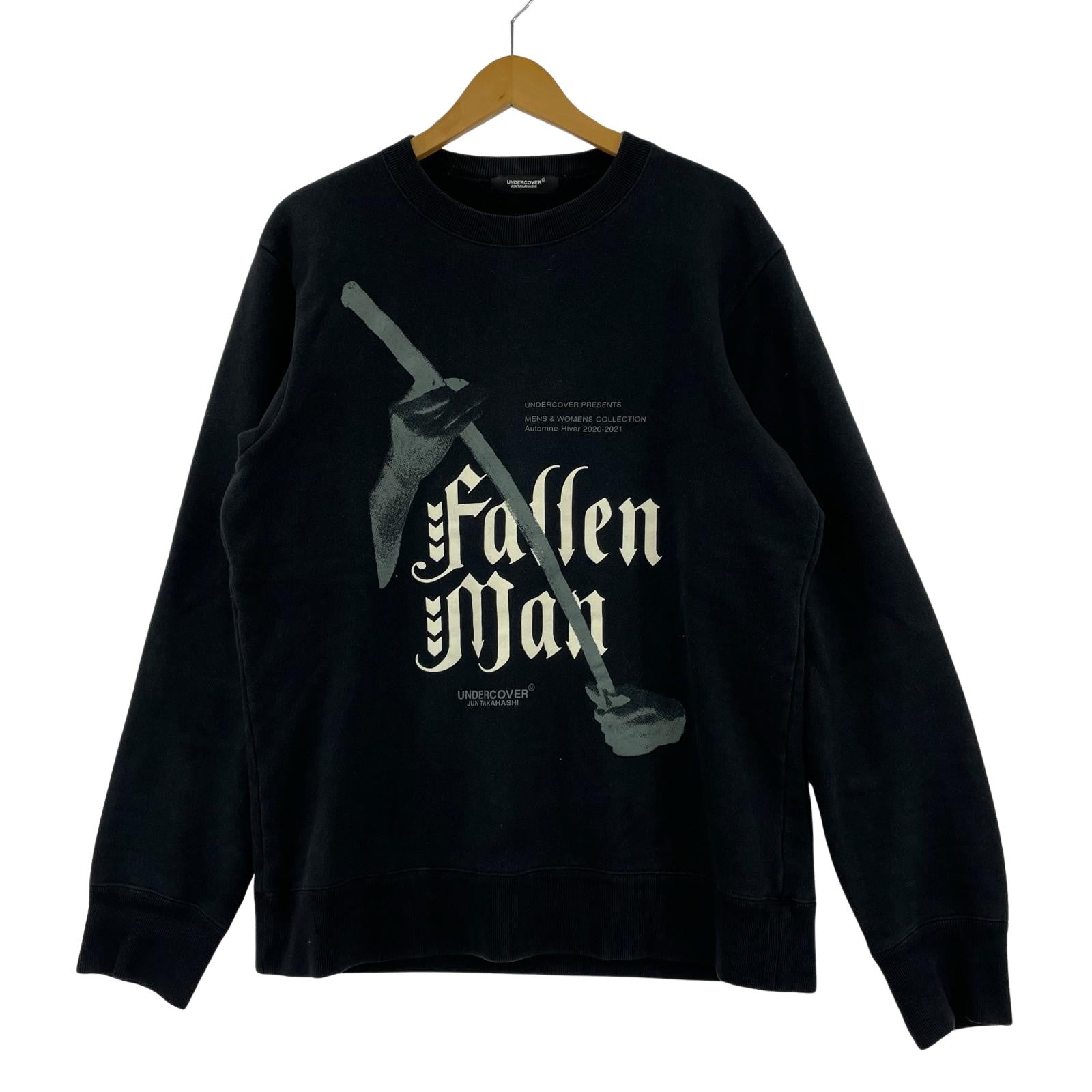 スウェット 20AW Fallen Man スウェット 2 ブラック ブラック
