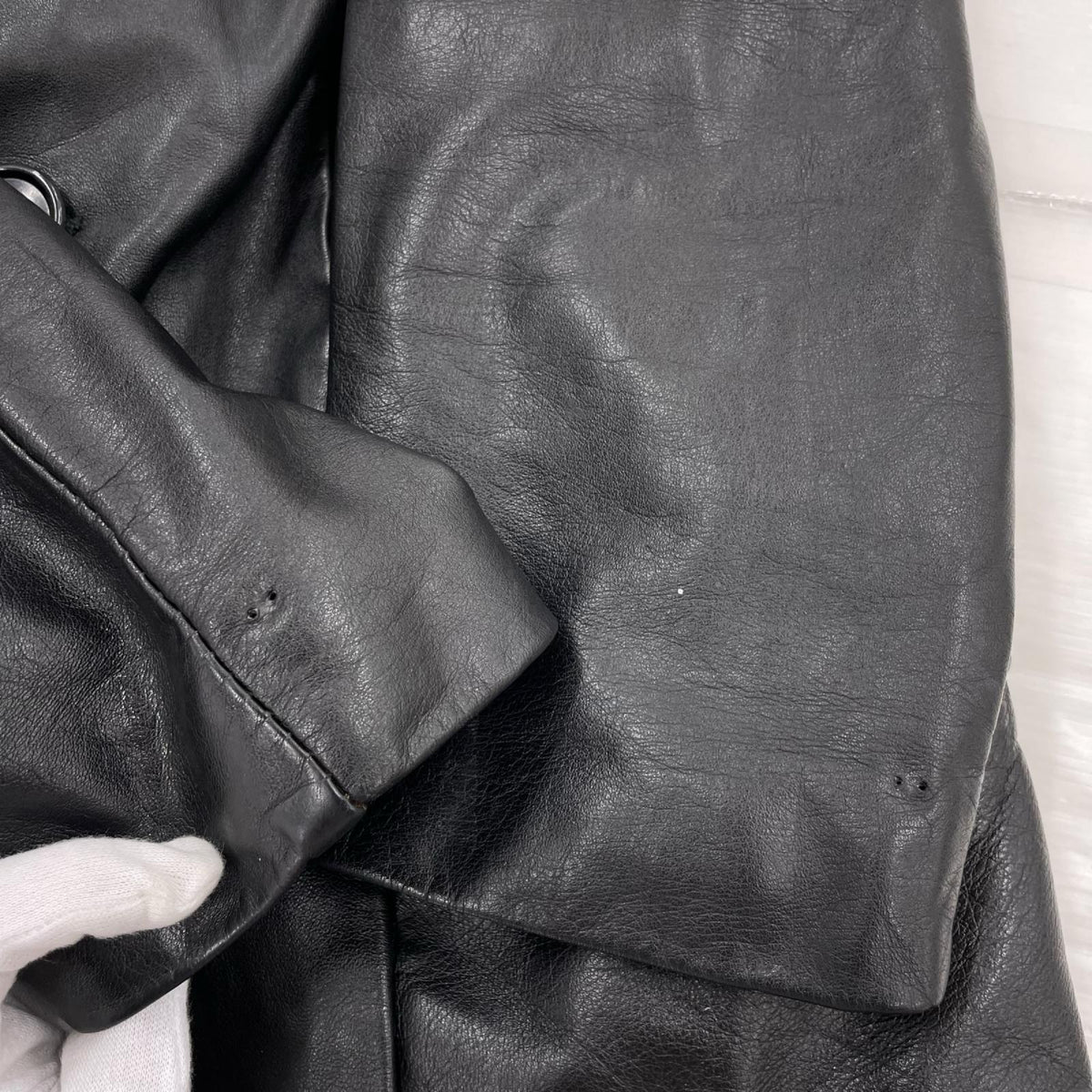レザージャケット Reed sportswear レザーテーラード ブラック
