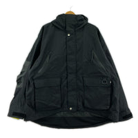 マウンテンパーカー UNTRACE 24AW 3-layer Field Shell Jacket F 黒 ブラック