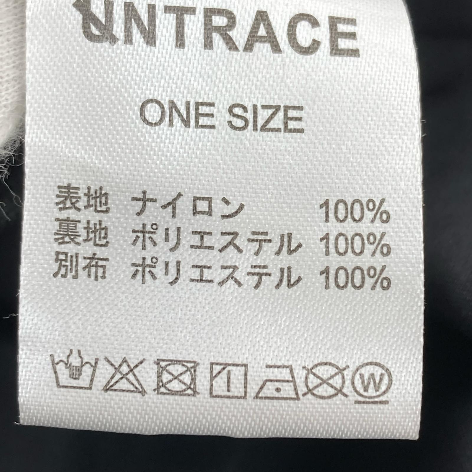 マウンテンパーカー UNTRACE 24AW 3-layer Field Shell Jacket F 黒 ブラック