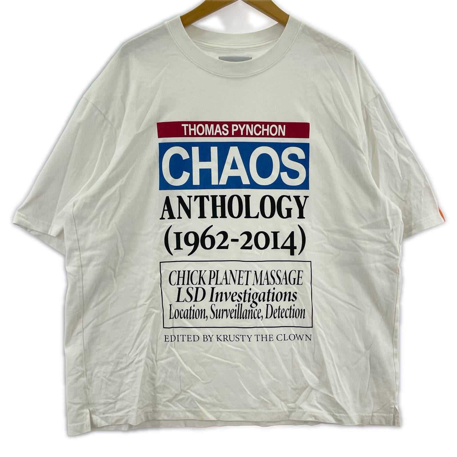 半袖Tシャツ BLACKWEIRDOS Chaos Tee 白 L ホワイト