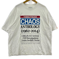 半袖Tシャツ BLACKWEIRDOS Chaos Tee 白 L ホワイト