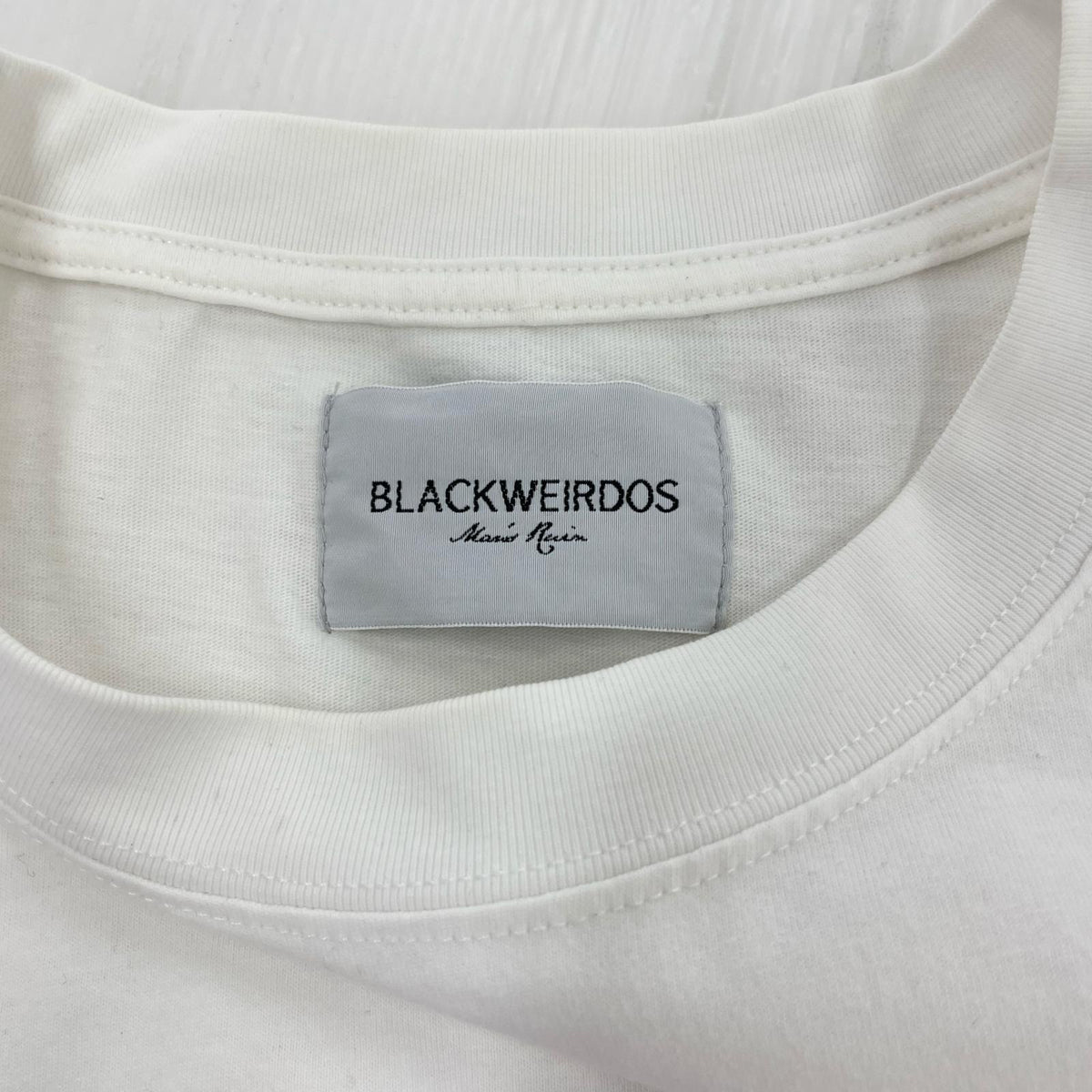 半袖Tシャツ BLACKWEIRDOS Chaos Tee 白 L ホワイト