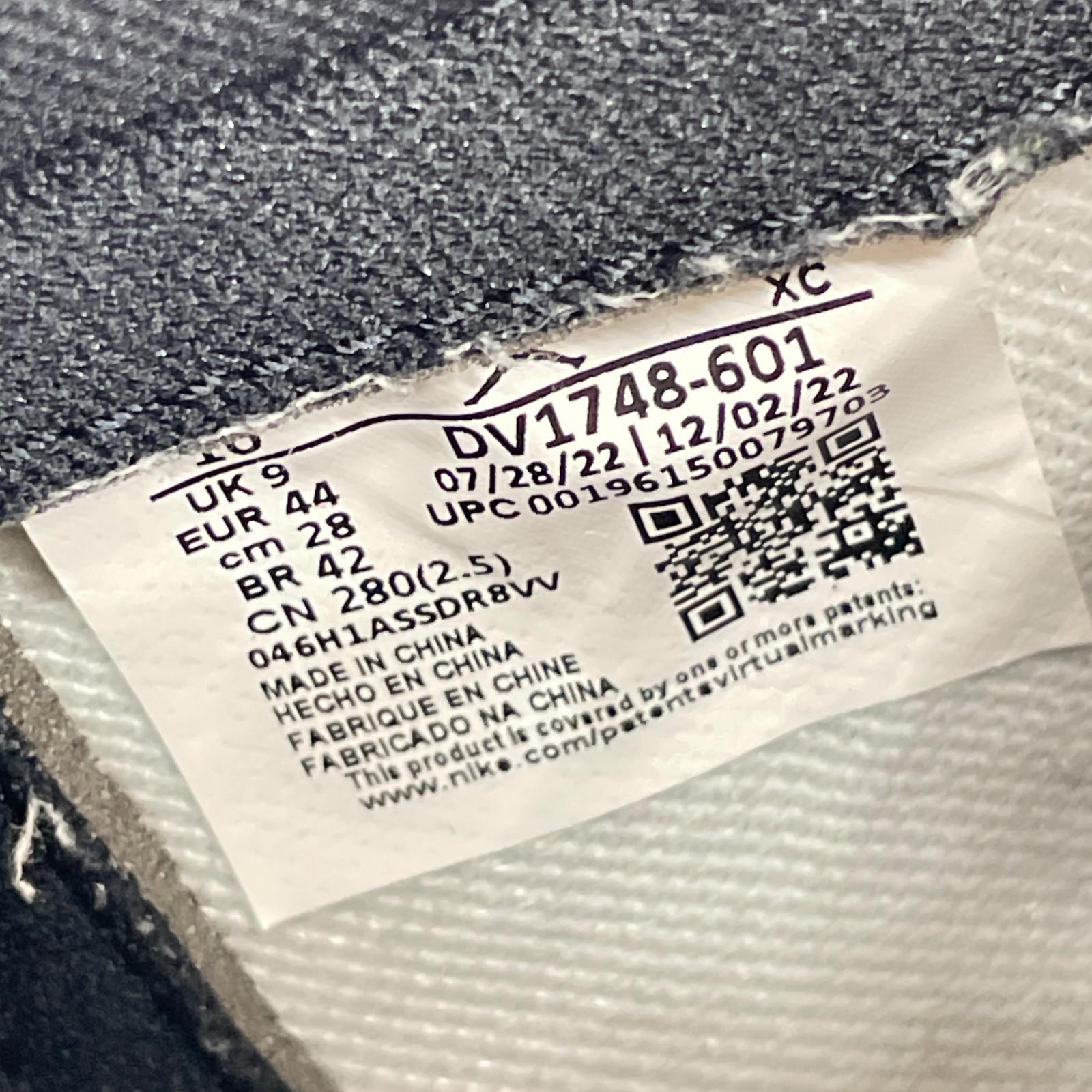 スニーカー NIKE×SPIDER-MAN AIR JORDAN 1 HIGH OG 28cm (US10 UK9 1/2 EU46)