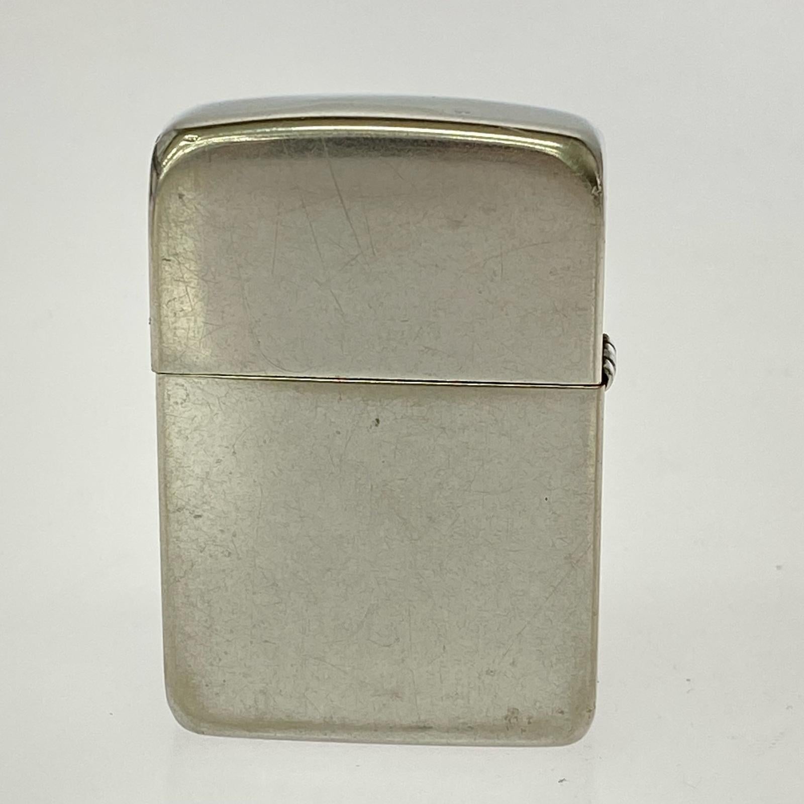 ライター 06年製 1941復刻アンティークシルバープレート シルバー