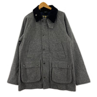 ジャケット SL BEDALE BONDED WOOL GRY 42 グレー