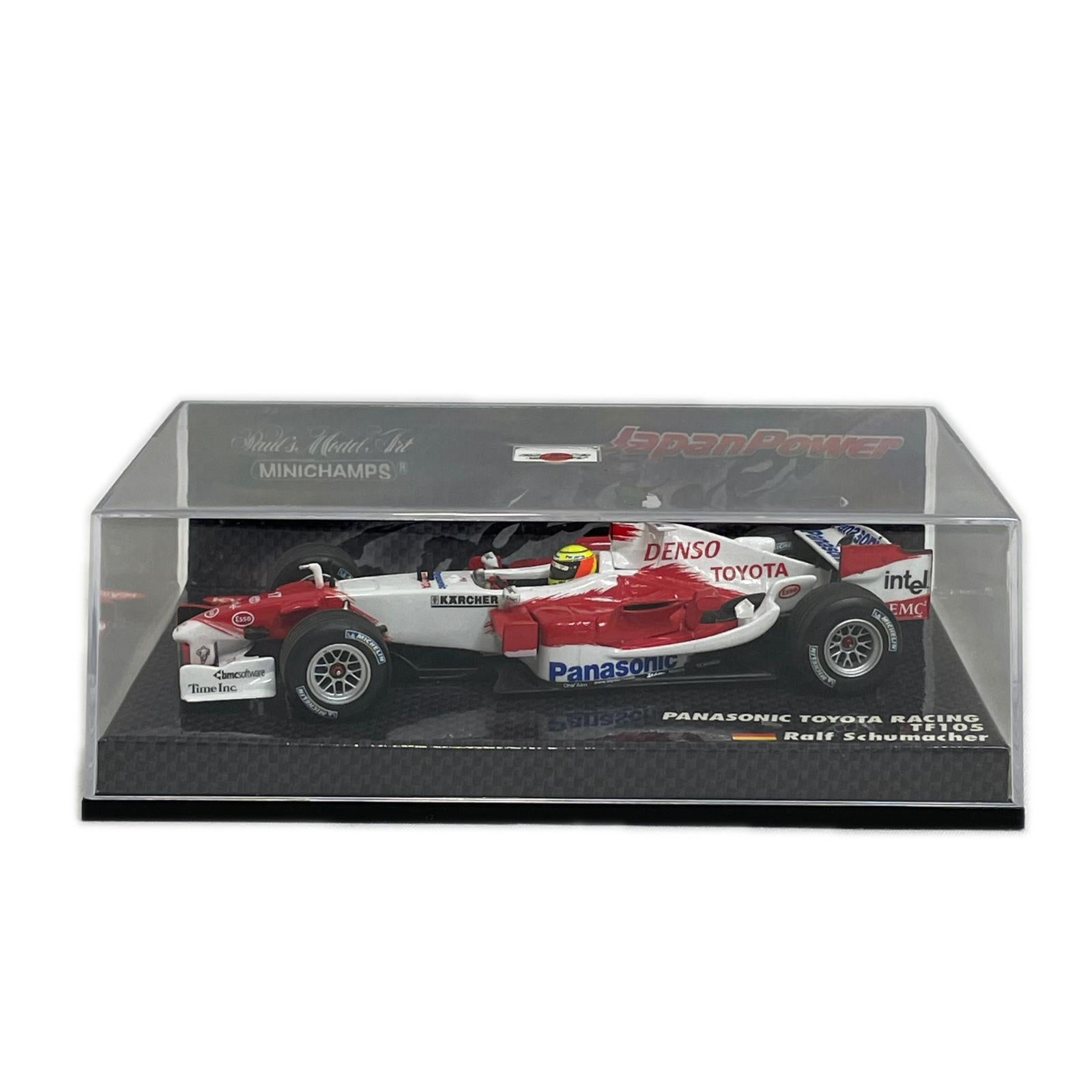パナソニック トヨタ TF105 R.シューマッハ 2005 スケールカー