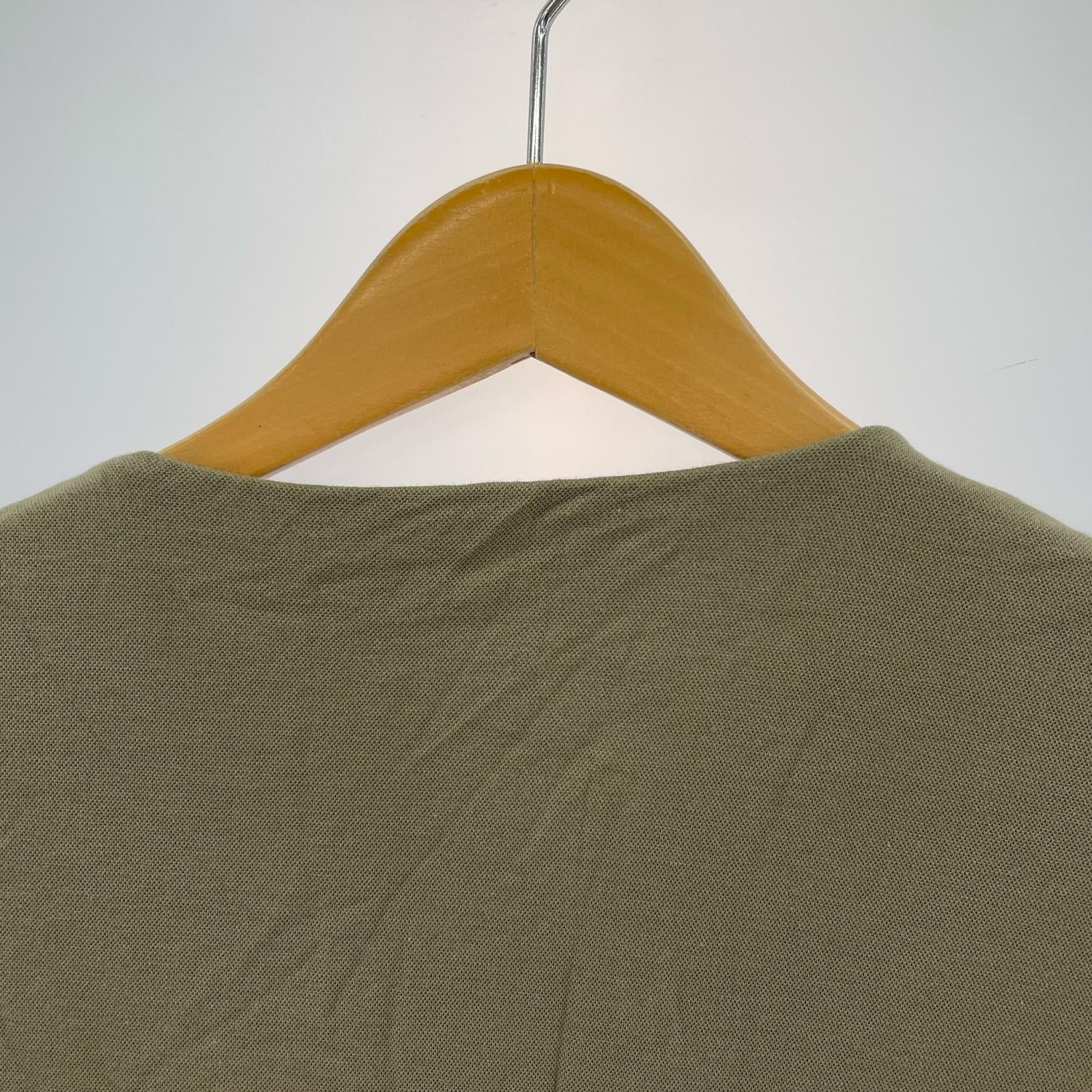 半袖Tシャツ AURALEE HIGH GAUGE PIQUE DOUBLE CLOTH HENLEY NECK A8SH02HK カーキ (4) 4 カーキ