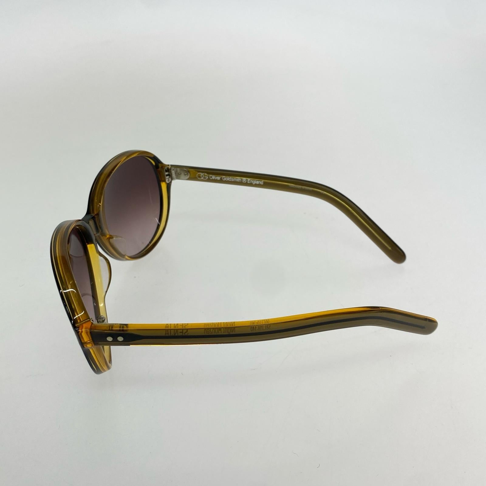 その他アクセサリー oliver goldsmith SENJA サングラス ブラウン