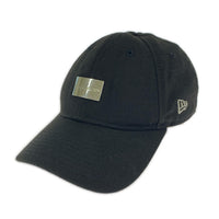 キャップ ×new era メタルロゴキャップ 黒 ブラック