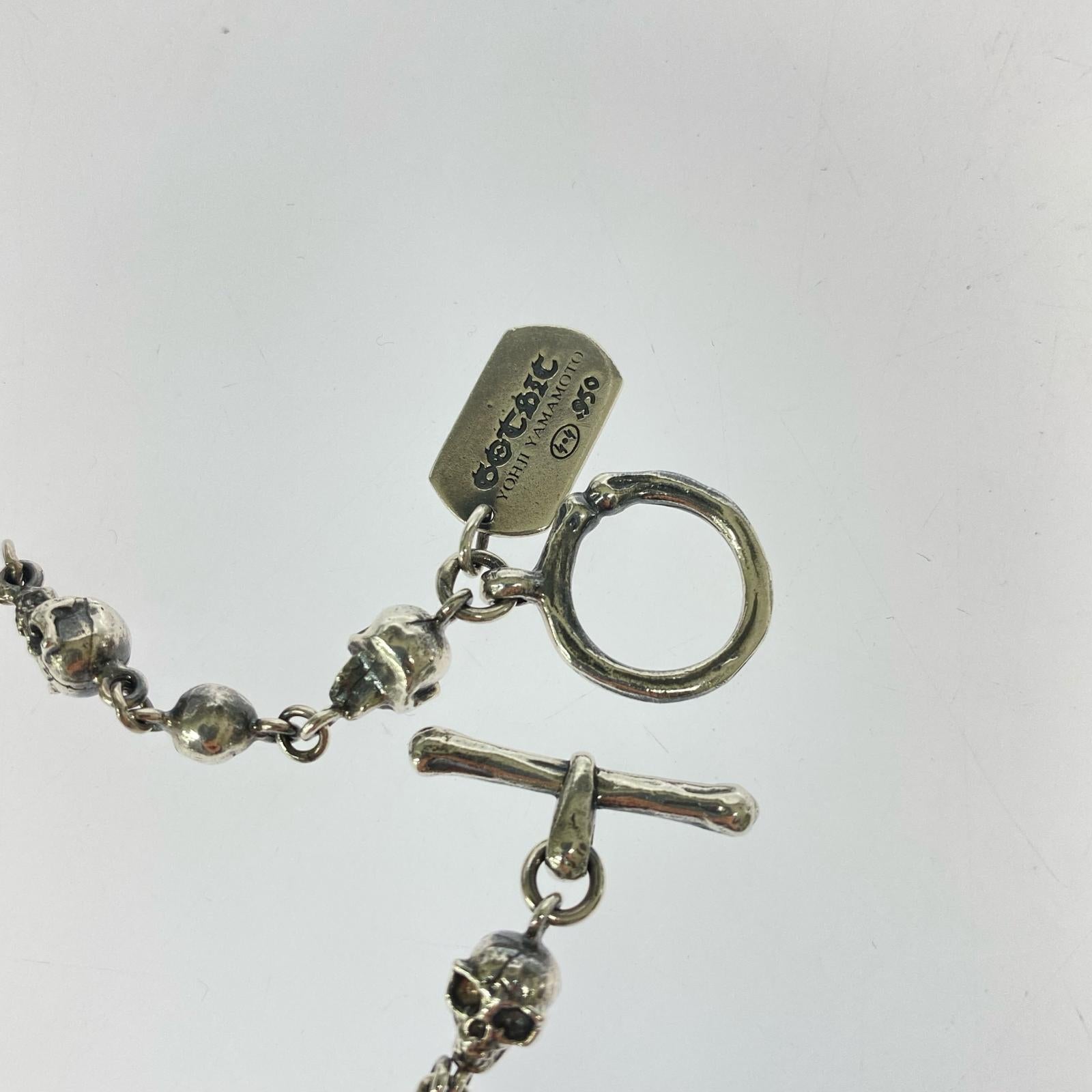 ネックレス GOTHIC ALIENSKULL NECKLACE