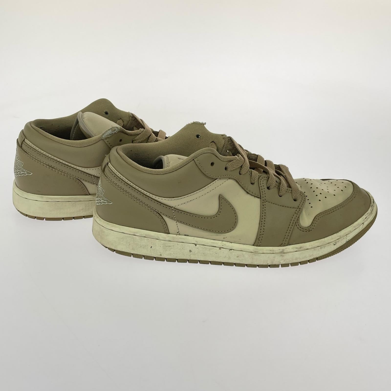 スニーカー wmns air jordan 1 low 28cm 28cm (US10 UK9 1/2 EU46) ベージュ