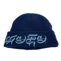 ニットキャップ ×NEW ERA 25ss Blackletter Beanie NVY
