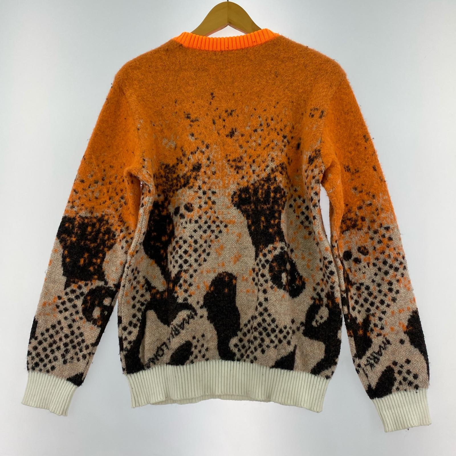 ニット 21AW Vector Faded Crew Sweater 46 オレンジ