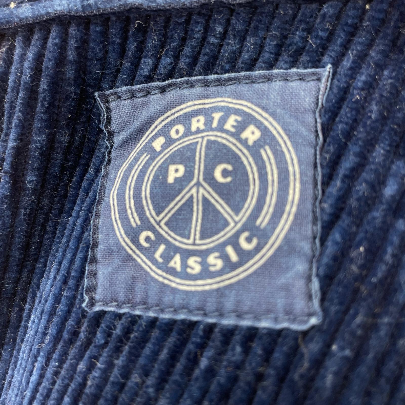 パンツ CORDUROY CLASSIC PANTS 青 (L) L ネイビー