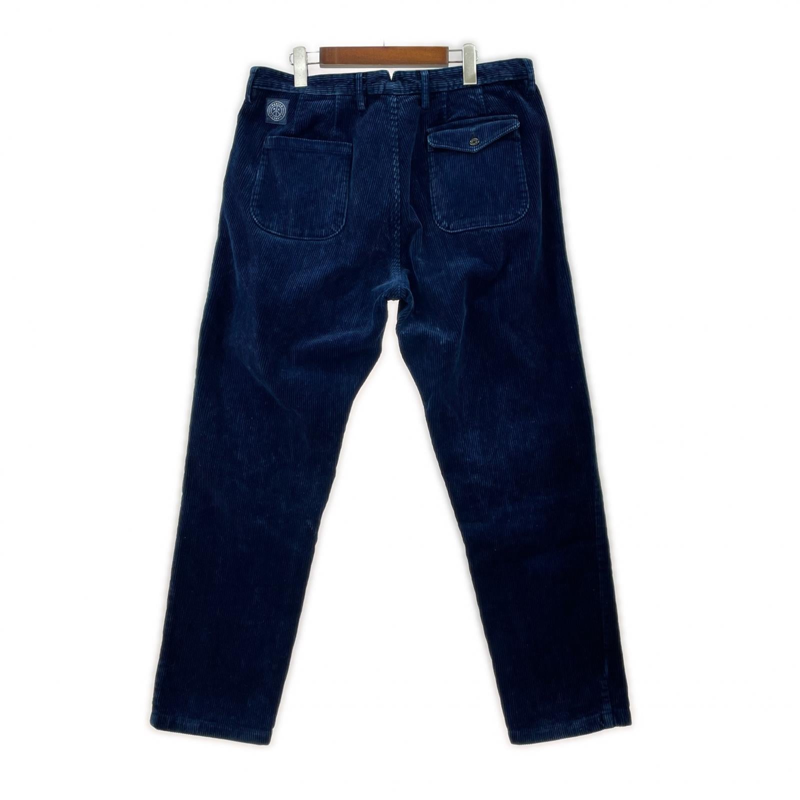 パンツ CORDUROY CLASSIC PANTS 青 (L) L ネイビー