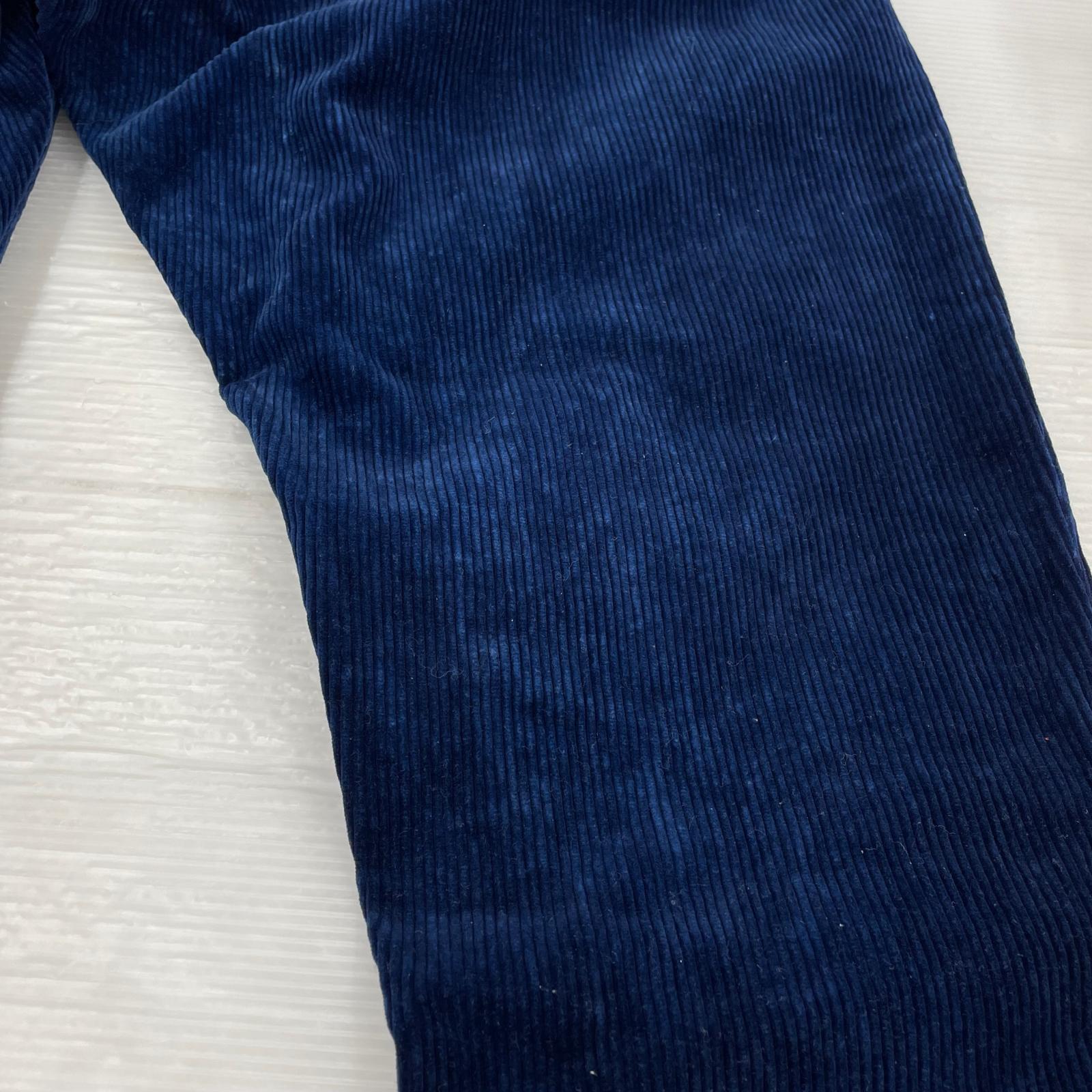 パンツ CORDUROY CLASSIC PANTS 青 (L) L ネイビー