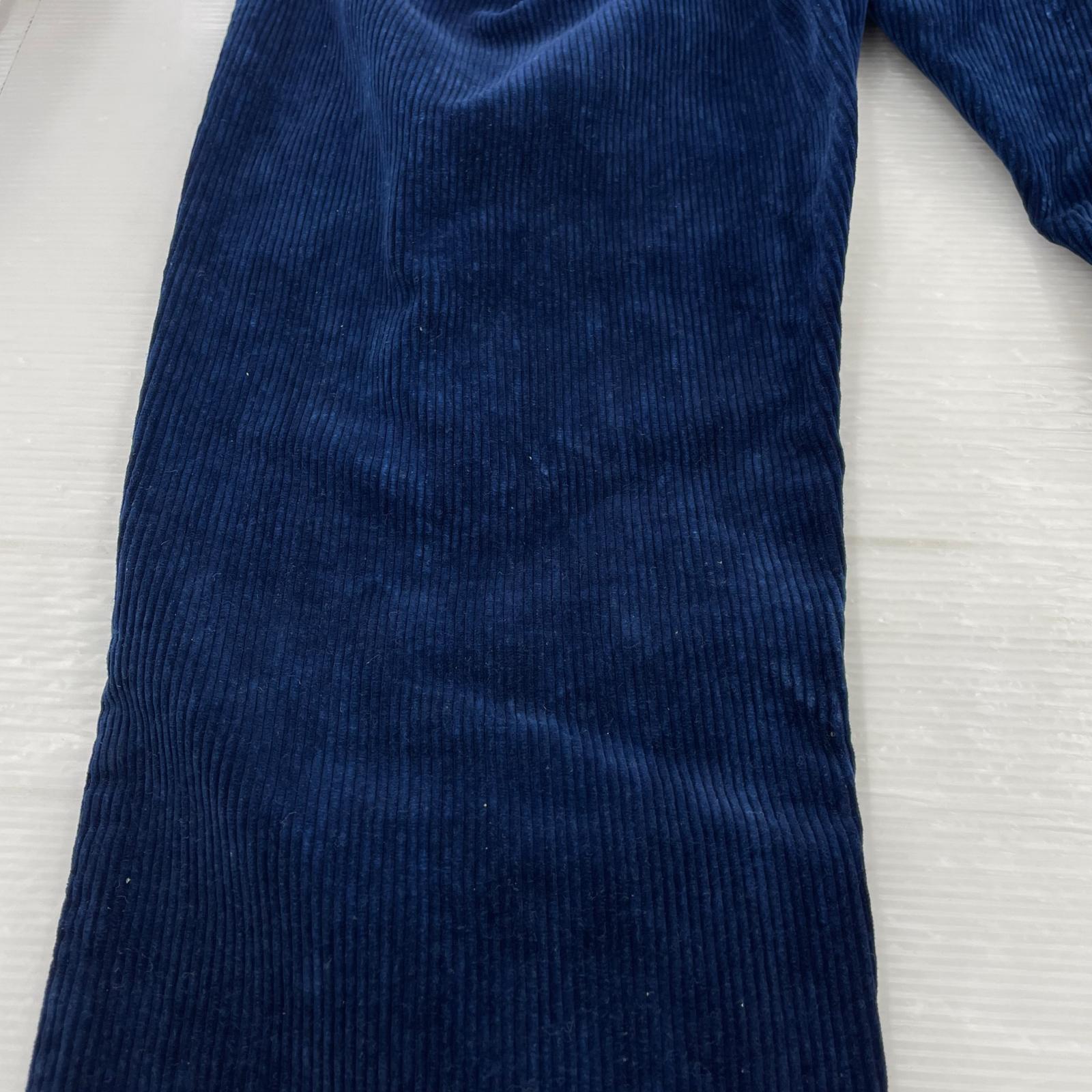 パンツ CORDUROY CLASSIC PANTS 青 (L) L ネイビー