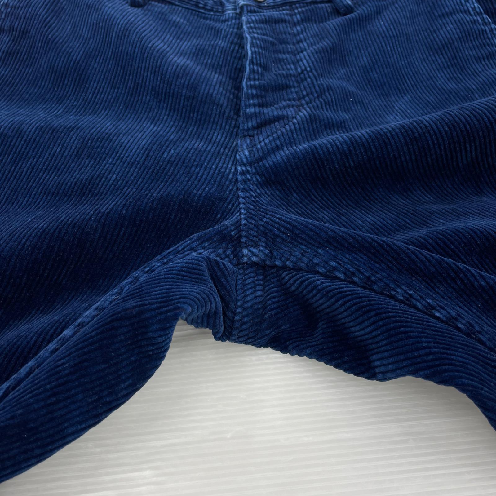パンツ CORDUROY CLASSIC PANTS 青 (L) L ネイビー