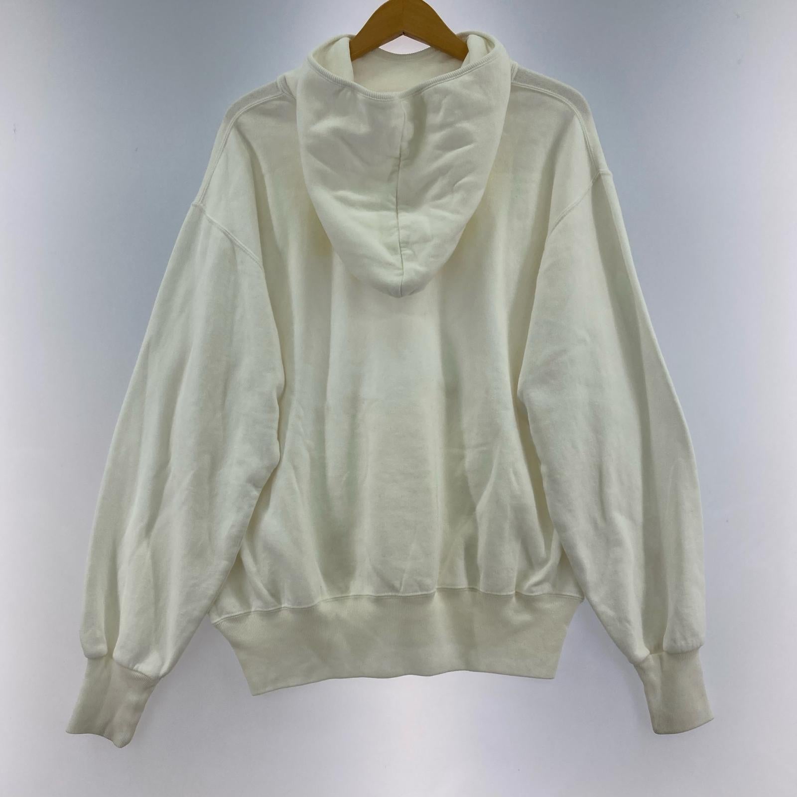パーカー GOODENOUGH FNSプリント ベンチレーションパーカー M ホワイト×イエロー M