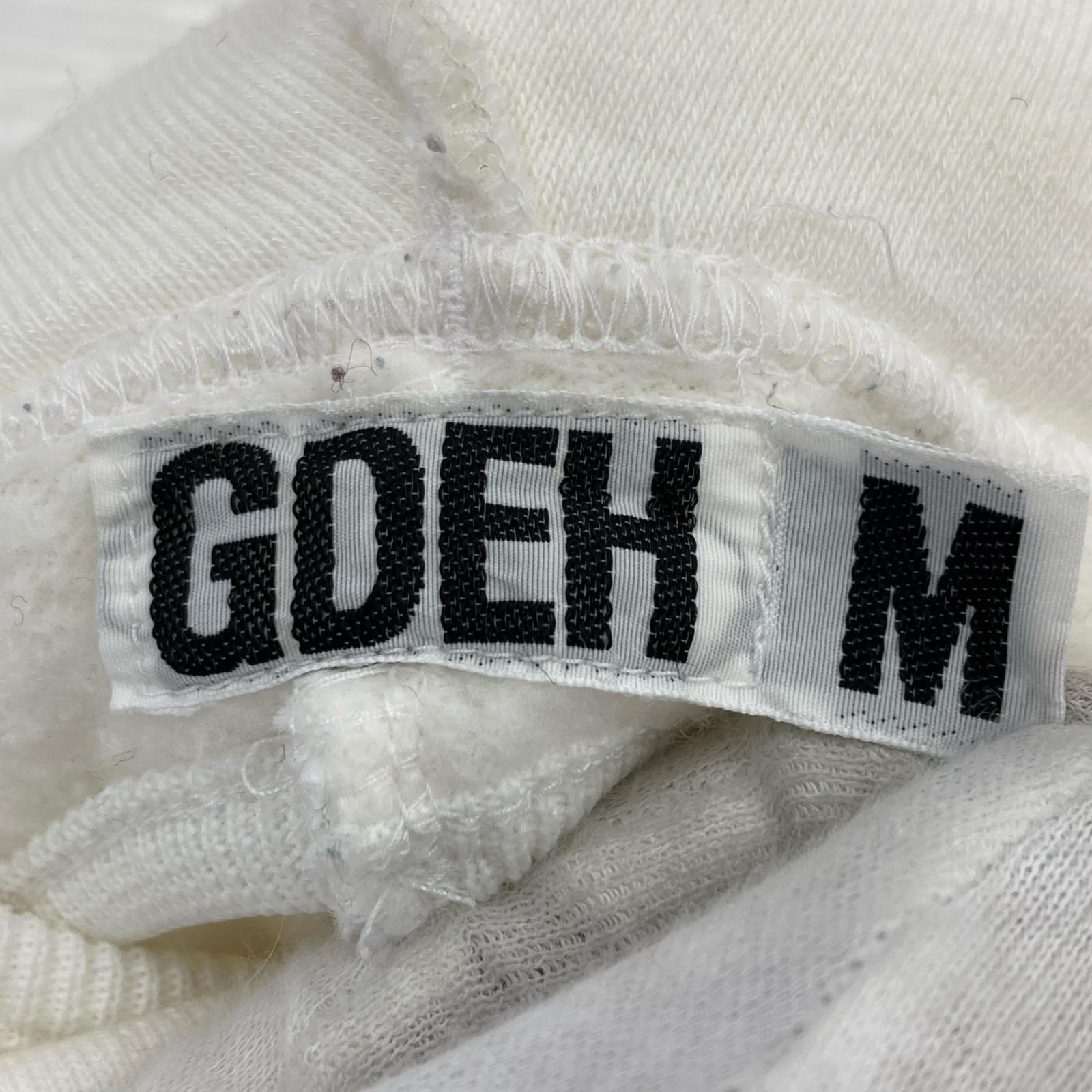 パーカー GOODENOUGH FNSプリント ベンチレーションパーカー M ホワイト×イエロー M
