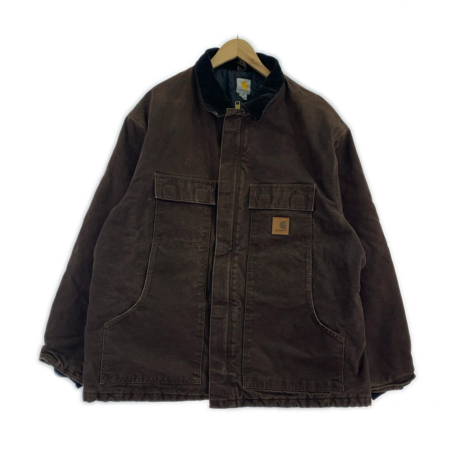 ジャケット トラディショナルコート メキシコ製 茶 2XL ブラウン