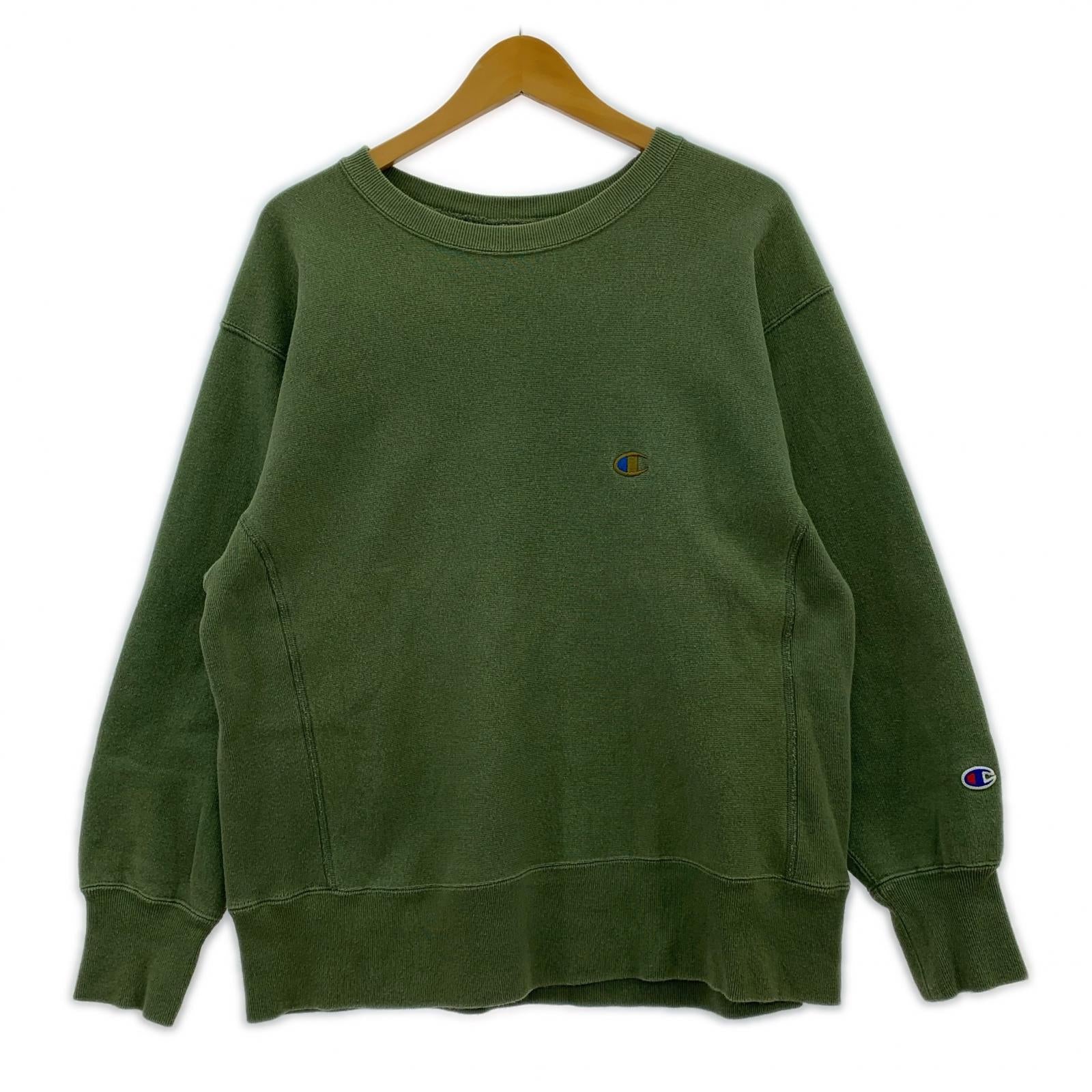 スウェット リバースウィーブ sizeM グリーン M グリーン