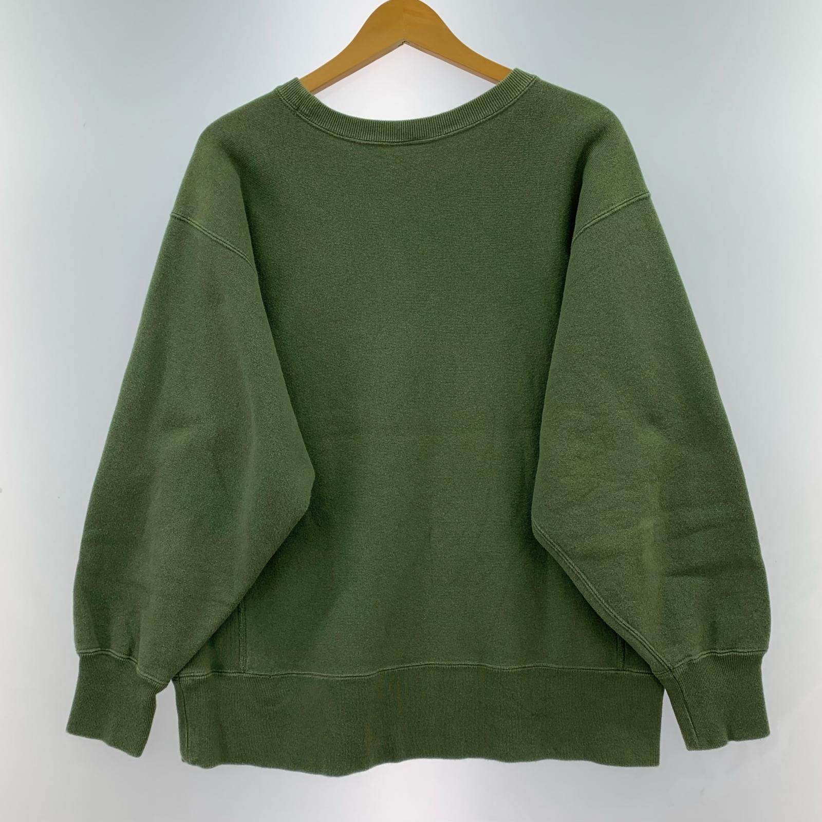 スウェット リバースウィーブ sizeM グリーン M グリーン