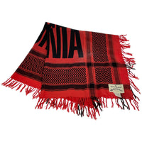 その他アクセサリー ANGLO MANIA ストール レッド レッド