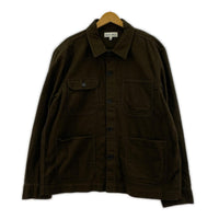 ジャケット ALEX MILL コットンカバーオール 茶(XL) ブラウン