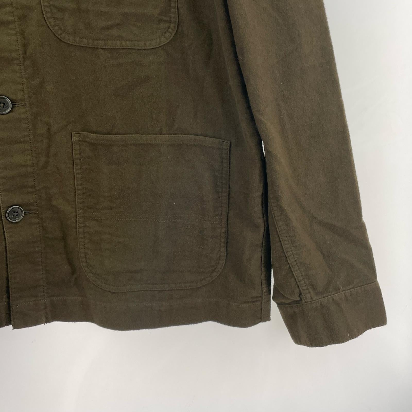 ジャケット ALEX MILL コットンカバーオール 茶(XL) ブラウン