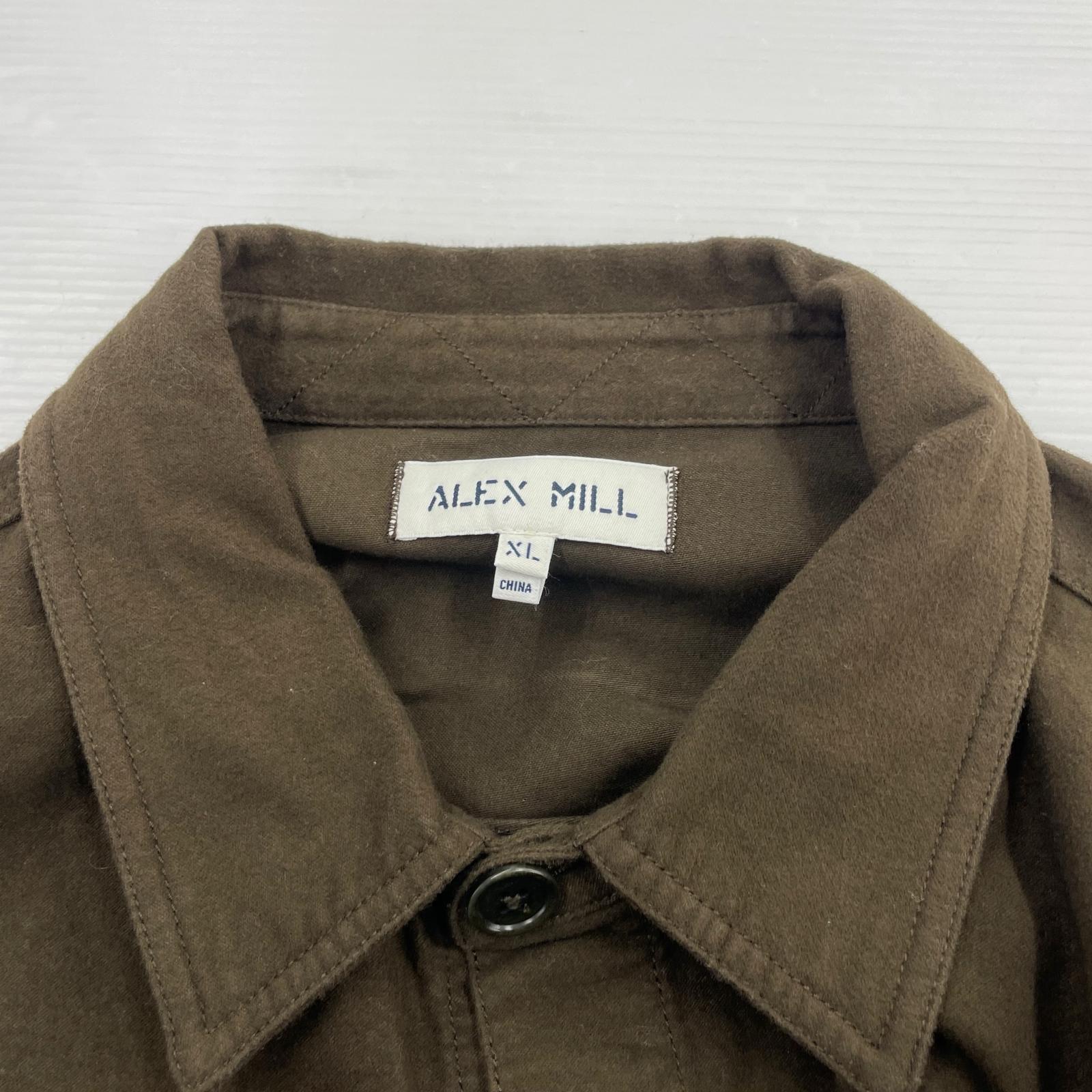 ジャケット ALEX MILL コットンカバーオール 茶(XL) ブラウン