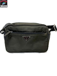 PRADA テスートナイロン ショルダーバッグ カーキ