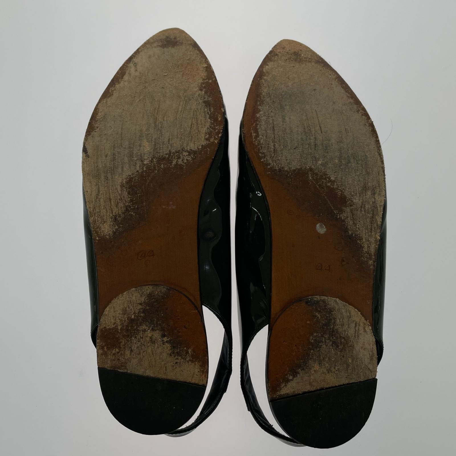サンダル 24SS enamel mule 44 グリーン