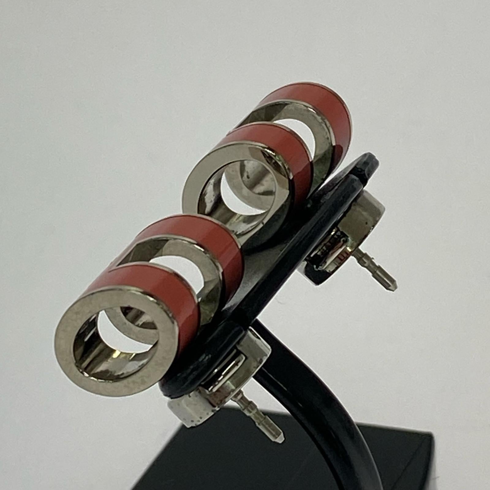 ミニポップH ピアス ピンク