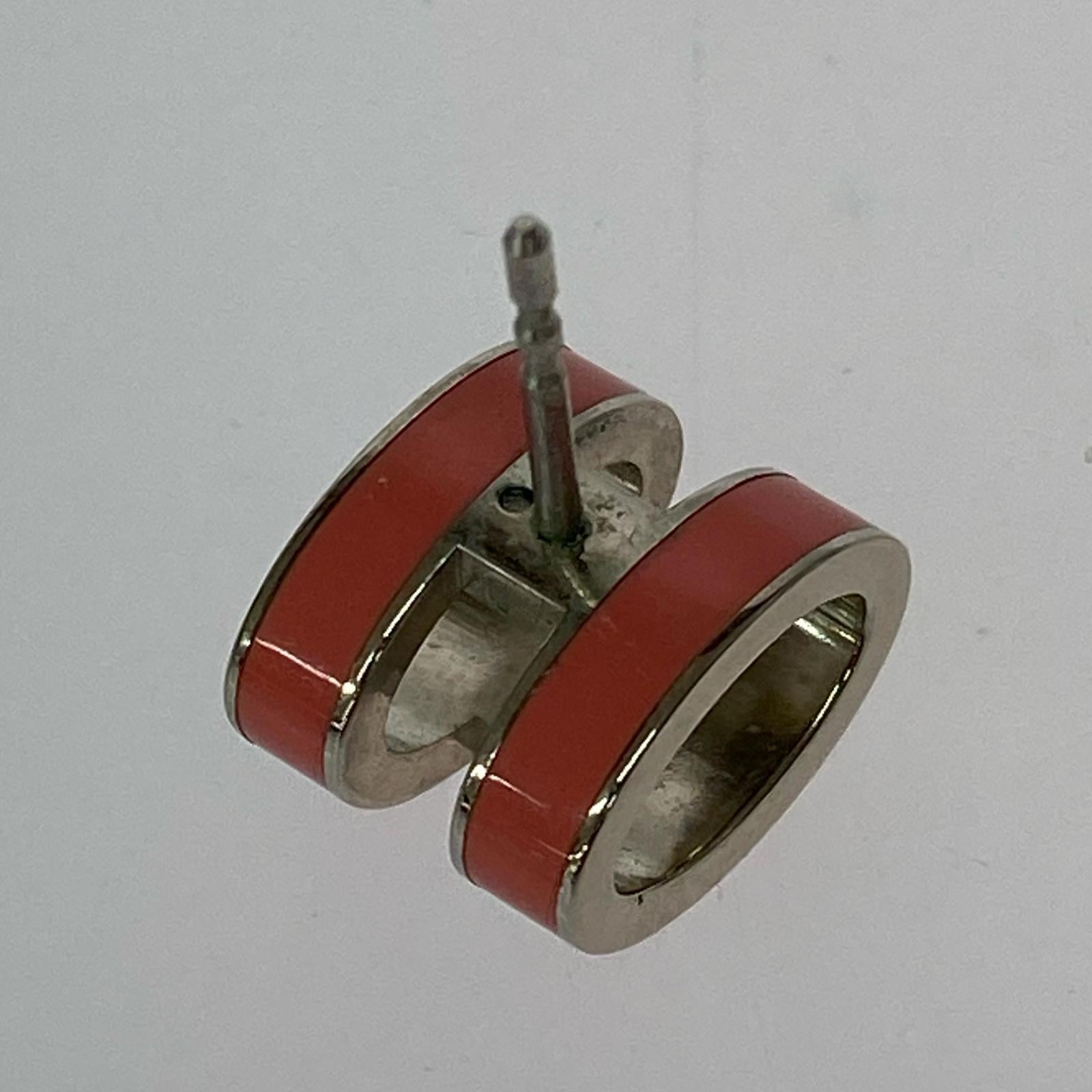 ミニポップH ピアス ピンク