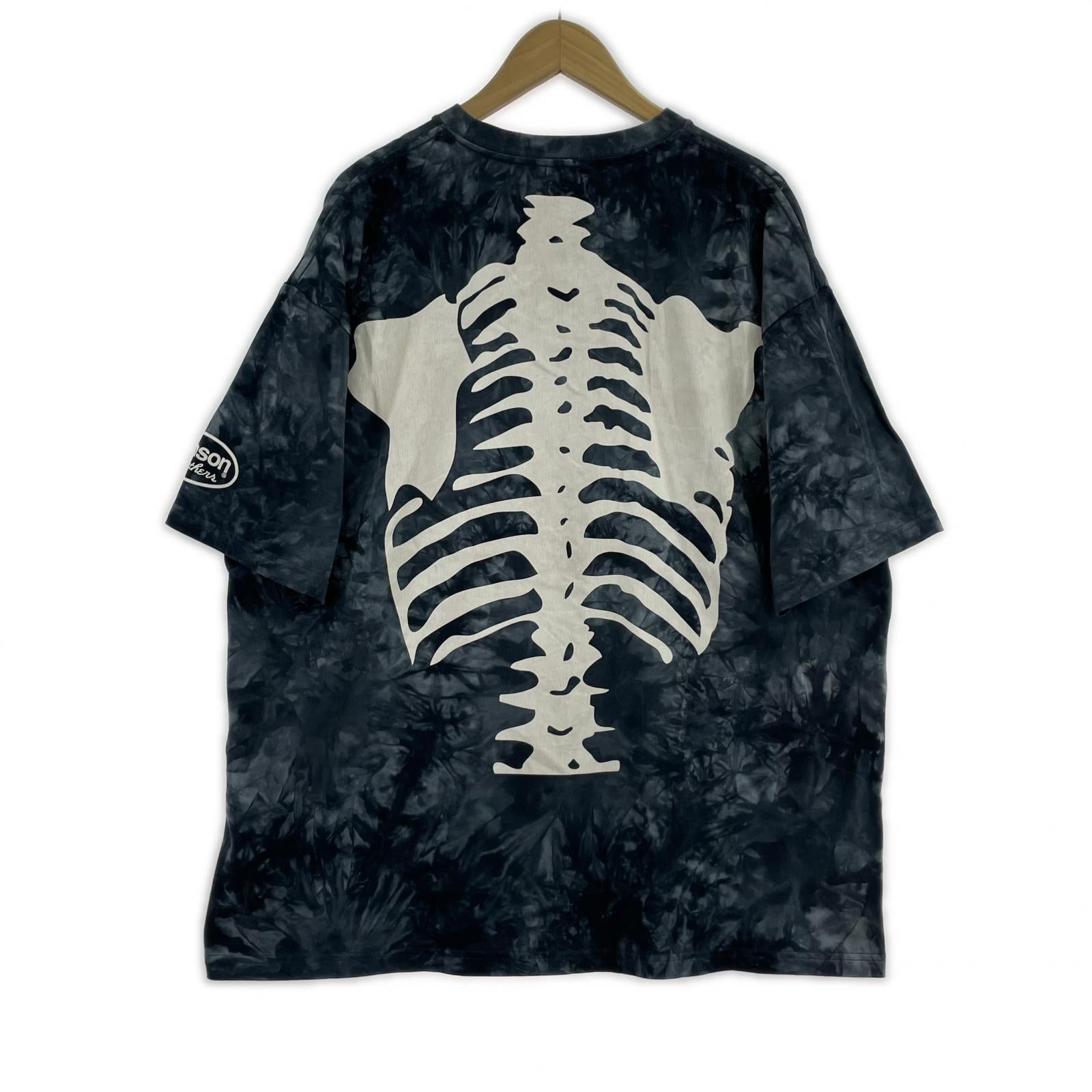 半袖Tシャツ BONE/タイダイ/L L