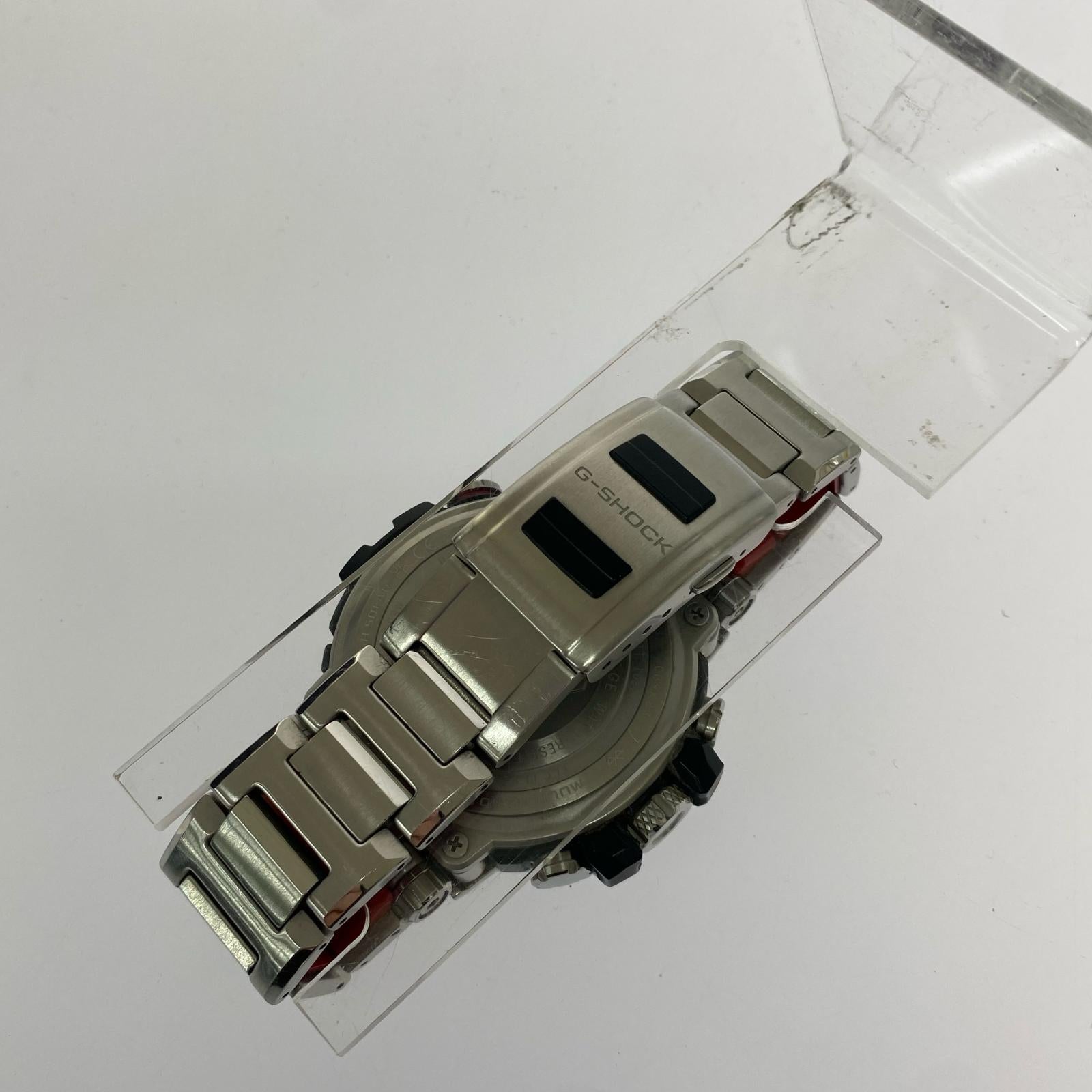 腕時計 CASIO G-SHOCK MTG-B1000 トリプルGレジスト メタル 腕時計 タフソーラー シルバー