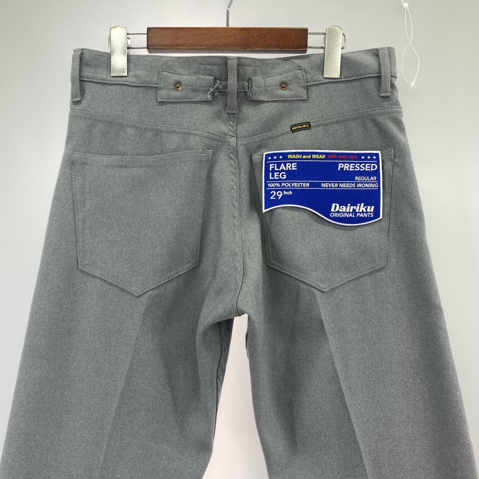 パンツ 21SS Flare Flasher Pressed Pants 29 29 グレー