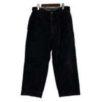 パンツ Le Favori ブラックコーデュロイパンツ W32 ブラック