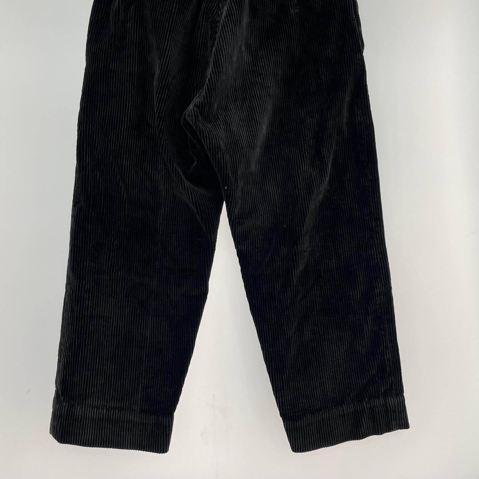 パンツ Le Favori ブラックコーデュロイパンツ W32 ブラック