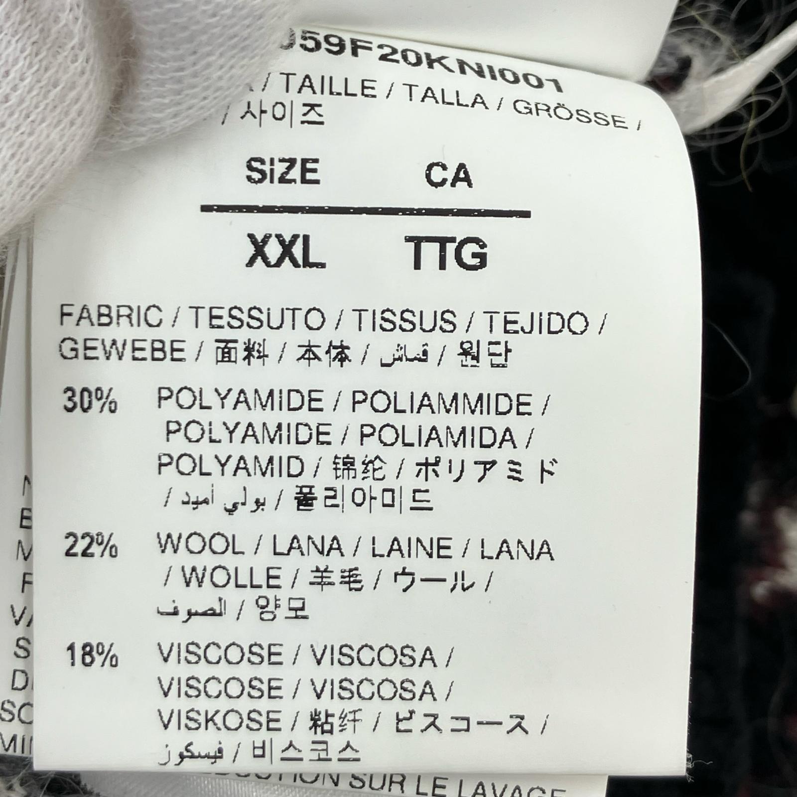 ニット OFF-WHITE Persian Fantasy Knit OMHE059F20KNI001 (XXL) マルチカラー
