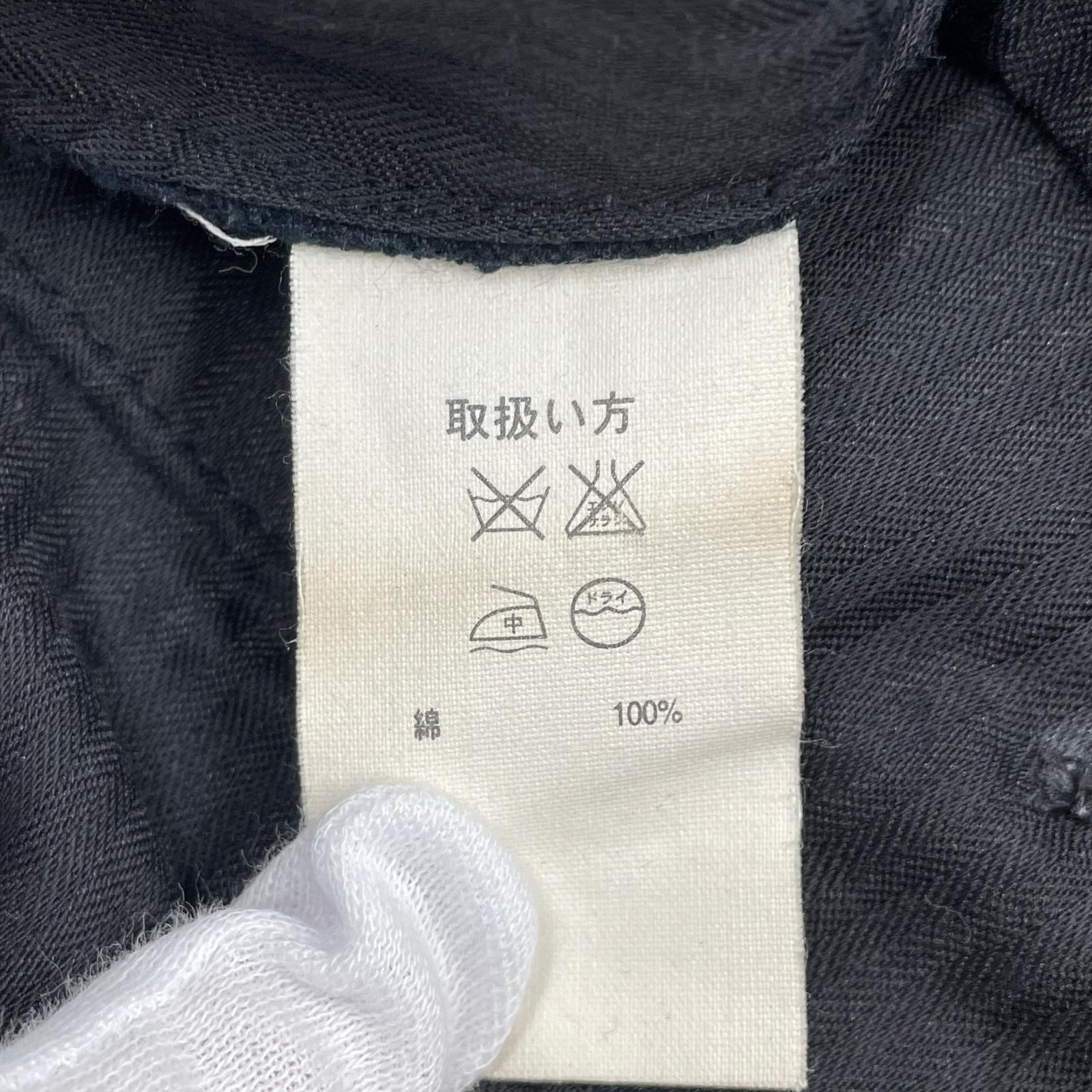 パンツ CLARK センタープレスワイドパンツ 紺 40 ネイビー