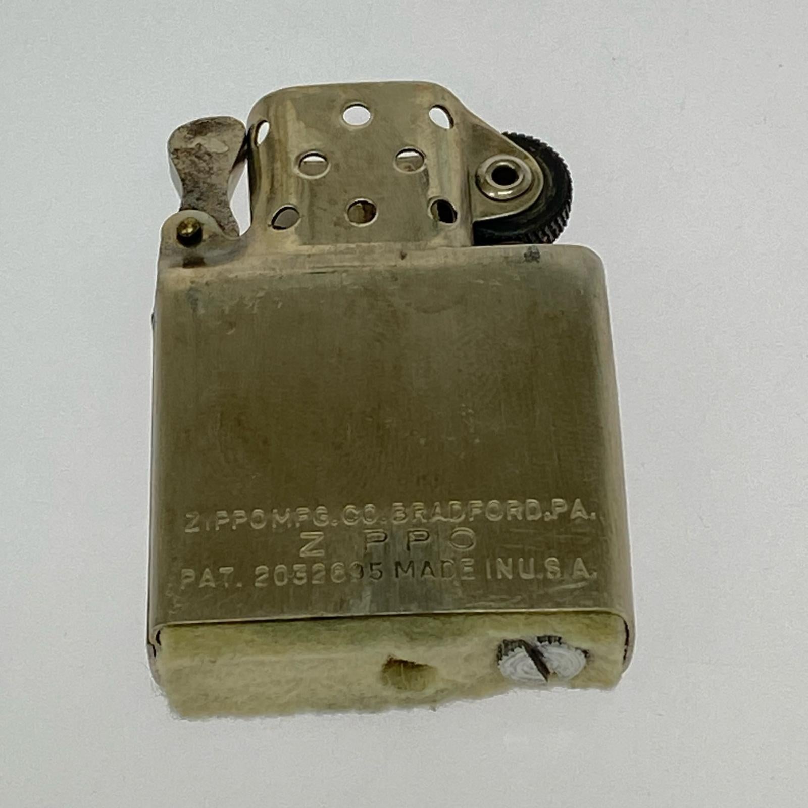 ライター ZIPPO 40s ニッケルシルバー RCA