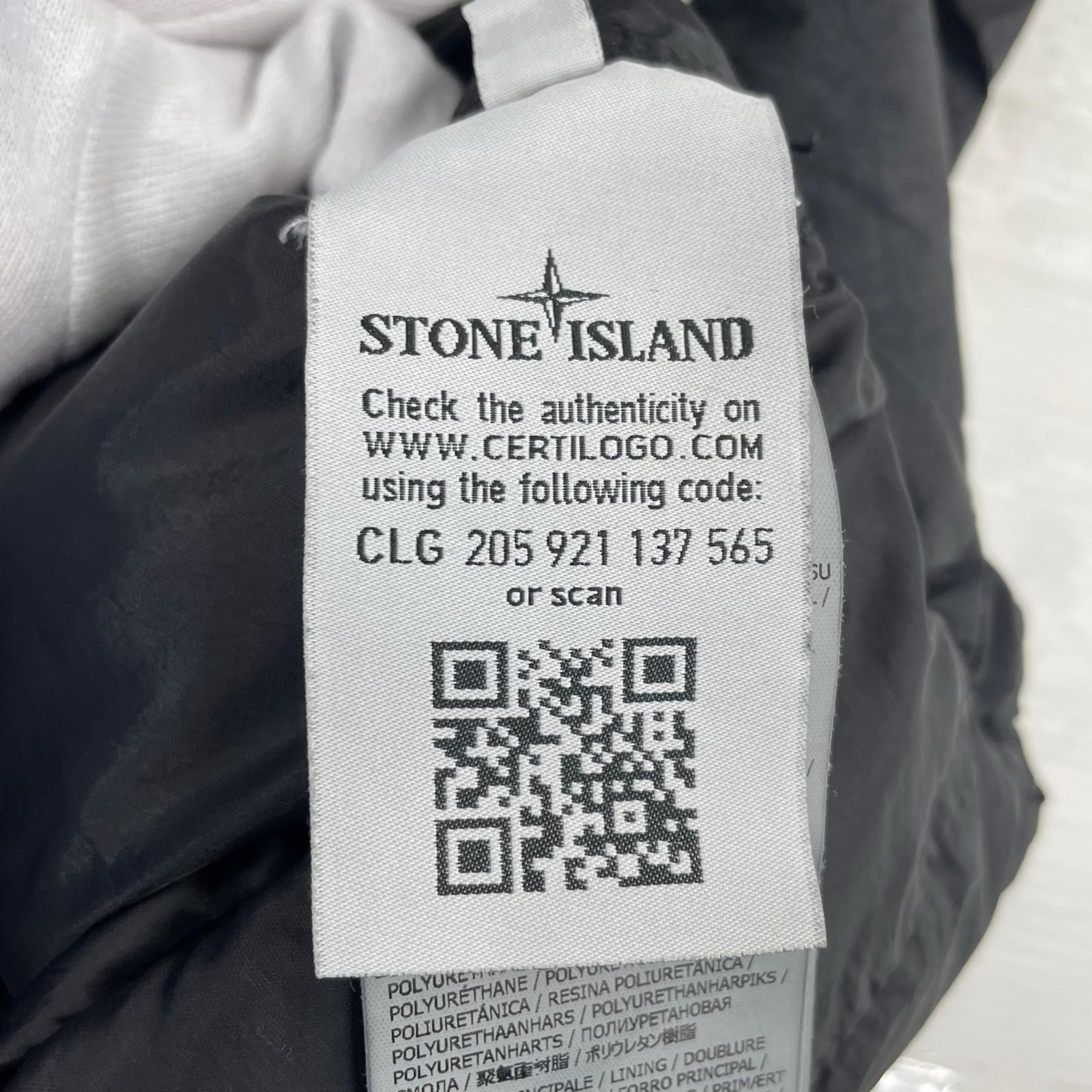 ダウンジャケット GARMENT DYED CRINKLE REPS NY DOWN JACKET S ブラック